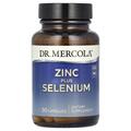 Цинк плюс селен Dr. Mercola Zinc Plus Selenium, 30 капсул