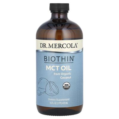 Олія MCT Dr. Mercola Biothin MCT Oil, 473 мл