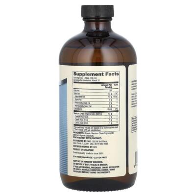 Олія MCT Dr. Mercola Biothin MCT Oil, 473 мл