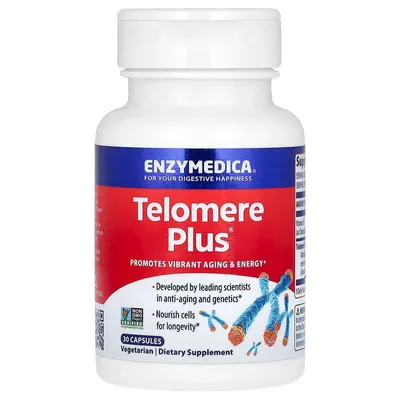 Теломер Плюс Enzymedica Telomere Plus, 30 капсул