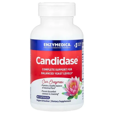 Кандідаза Enzymedica Candidase, 84 капсули