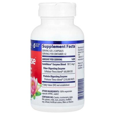 Кандидаза Enzymedica Candidase, 84 капсулы