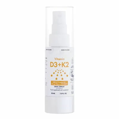 Вітамін Д3 + К2 NorVita Vitamin D3+K2 спрей, 30 мл