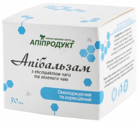 Апибальзам Апипродукт омолаживающий и коррекционный, 30 мл