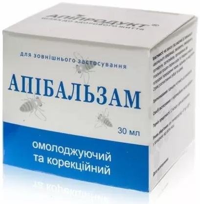 Апибальзам Апипродукт омолаживающий и коррекционный, 30 мл