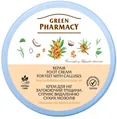 Крем для ніг Green Pharmacy загоюючий тріщини, сприяє видаленню сухих мозолів, 300 мл