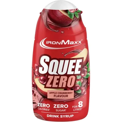 Концентрат для напоїв IronMaxx SqueeZero яблуко-журавлина, 65 мл