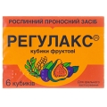 Регулакс кубики фруктовые №6