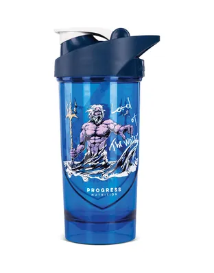 Шейкер Progress Nutrition lord of the water Нептун, синій, 700 мл