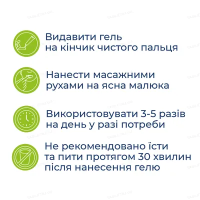 Дентінале Dentinale Natura гель для ясен для дітей, 20 мл
