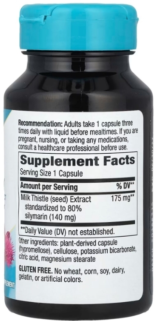 Расторопша экстракт Nature's Way Thisilyn Milk Thistle, 100 вегетарианских капсул