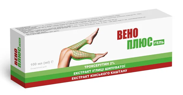 Веноплюс гель по 100 мл у тубах