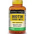 Біотин Mason Natural Biotin 5000, 60 гелевих капсул