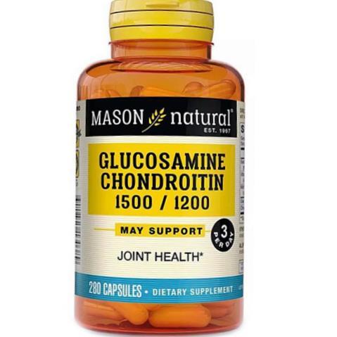 Глюкозамин с хондроитином Mason Natural Glucosamine Chondroitin, 280 капсул