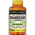 Клюква с пробиотиком Mason Natural Cranberry with Probiotic, 60 таблеток