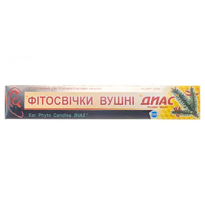 Фітосвічки Діас Маxi палички вушні №1