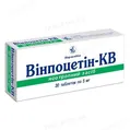 Вінпоцетин-КВ таблетки по 5 мг №30 (10х3)