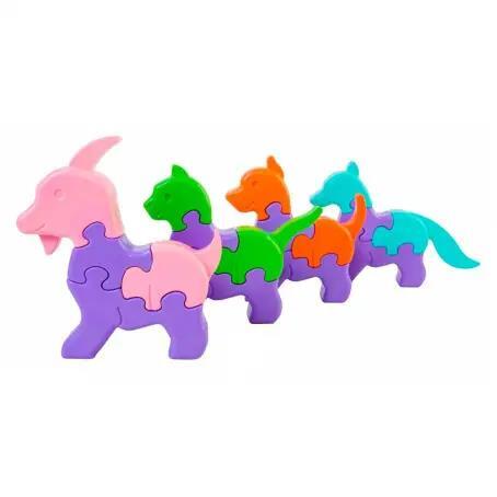 Игрушка развивающая Tigres Животные 3D Пазлы