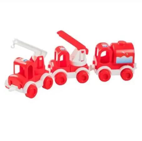 Игрушка для детей Tigres Kid Cars Пожарных машинок 3 штуки