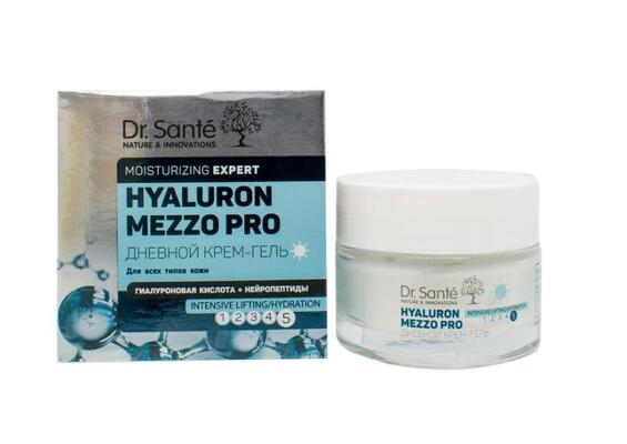 Крем-гель для обличчя Dr.Sante Hyaluron Mezzo Pro денний, 50 мл