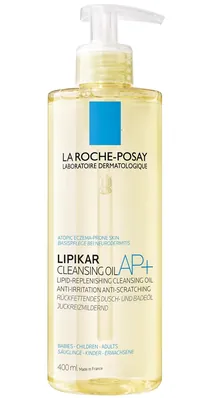 Олія для душу La Roche-Posay Lipikar AP+ ліпідовідновлююча, 400 мл