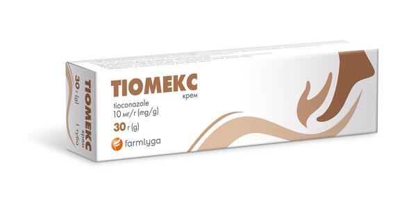 Тиомекс крем 10 мг/г по 30 г в тубах