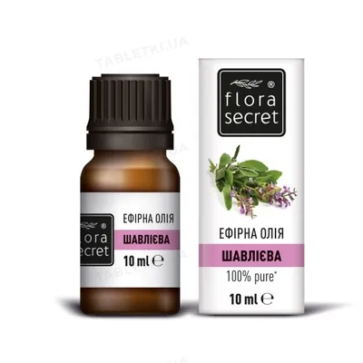Олія ефірна Flora Secret шавлієва, 10 мл