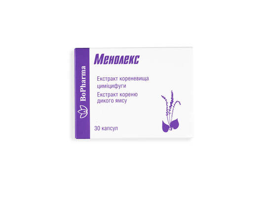 Менолекс капсулы №30