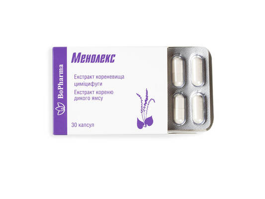 Менолекс капсулы №30