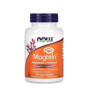 Магтейн NOW Magtein, 90 вегетарианских капсул