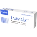 Глимакс таблетки по 4 мг №30 (10х3)