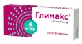 Глимакс таблетки по 4 мг №30 (10х3)
