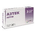 Азтек таблетки, в/плів. обол. по 500 мг №3 (3х1)