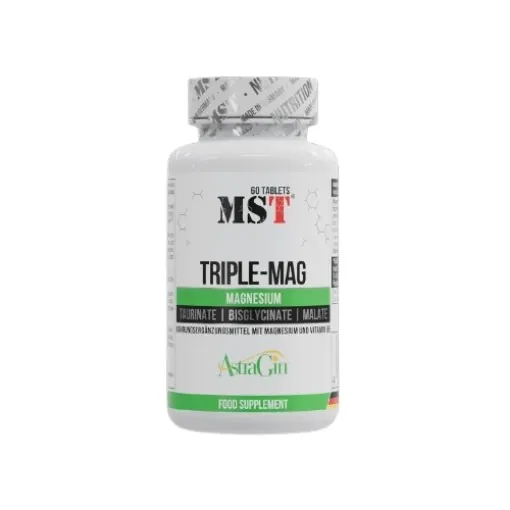 Магній MST Nutrition Triple-Mag, 60 таблеток