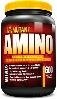Амінокислота Mutant Amino, 600 таблеток