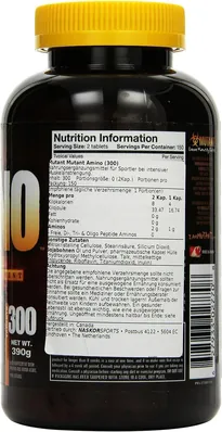 Амінокислота Mutant Amino, 300 таблеток