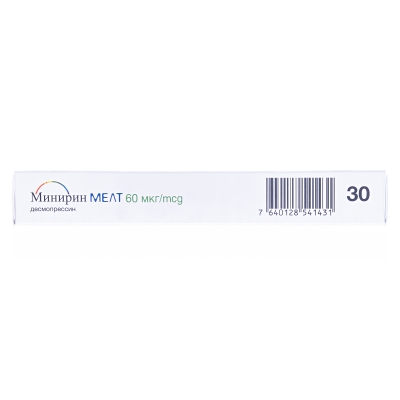 Минирин мелт лиофилизат ор. по 60 мкг №30 (10х3)