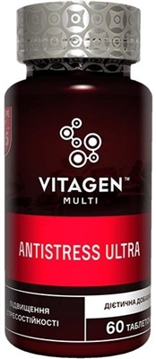 Витаджен №05 ANTISTRESS ULTRA таблетки №60 во флак.