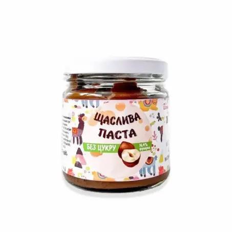Паста шоколадно-ореховая Healthy Generation Счастливая без сахара, 200 г