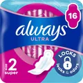 Прокладки гігієнічні Always Ultra Day Super, 5 крапель, 2 розмір, 16 шт