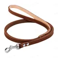 Повідець Collar 04476 одинарний, не прошитий, ширина 8 мм довжина 122 см, коричневий
