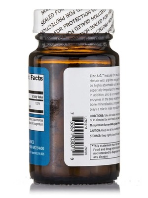 Цинк А.Г. Metagenics Zinc A.G. таблетки №180