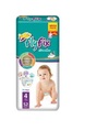 Підгузки FlyFix дитячі розмір 4, 7-18 кг, 52 шт