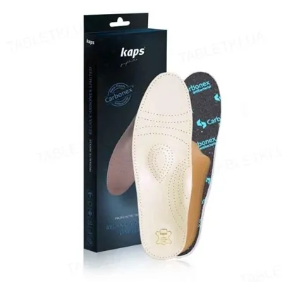 Устілки ортопедичні KAPS Relax Carbonex Limited, розмір 40