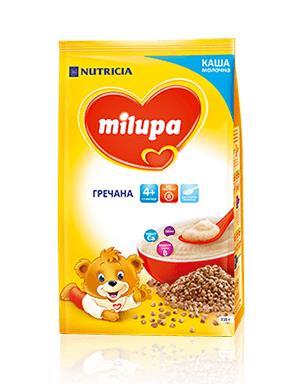 Каша молочная Milupa гречневая для детей с 4 месяцев, 210 г
