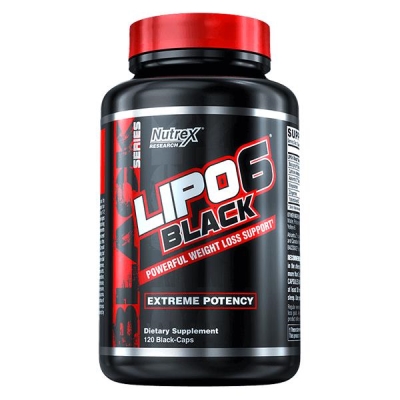 Жиросжигатель Nutrex Research Lipo-6 Black WLS Maximum Potency, 120 капсул