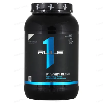 Протеїн сироватковий змішаний Rule One R1 Whey Blend, ванільне морозиво, 908 г