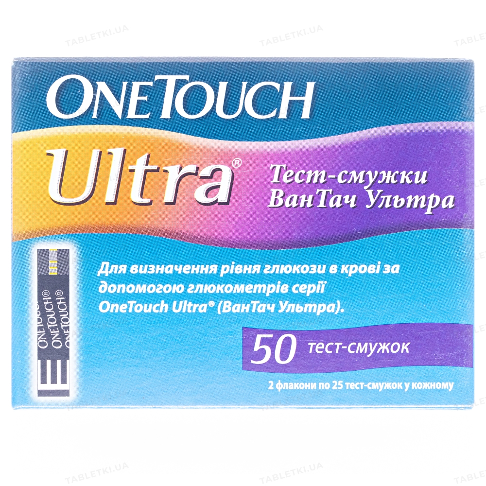 One Touch Ultra: инструкция + цена от 306 грн в аптеках | Tabletki.ua