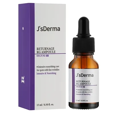 Сироватка для обличчя J'sDerma Returnage омолоджувальна з пептидами, 15 мл
