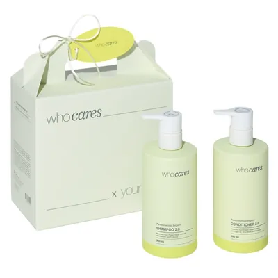Набір для волосся WhoCares Fundamental Repair 2.0 Hair Set Шампунь 300 мл + Кондиціонер 300 мл